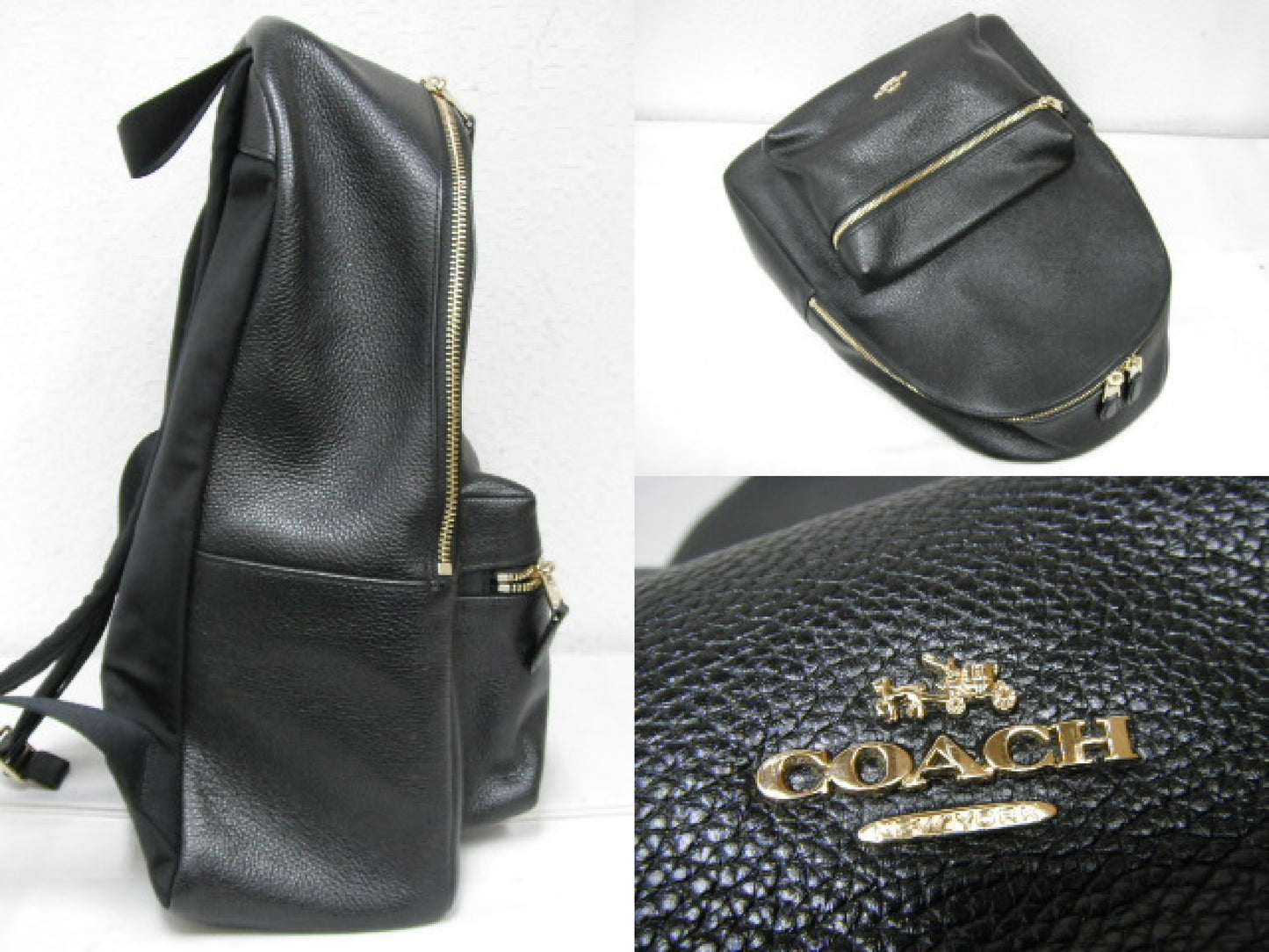 COACH F38288 Leather Rucksack Rucksack