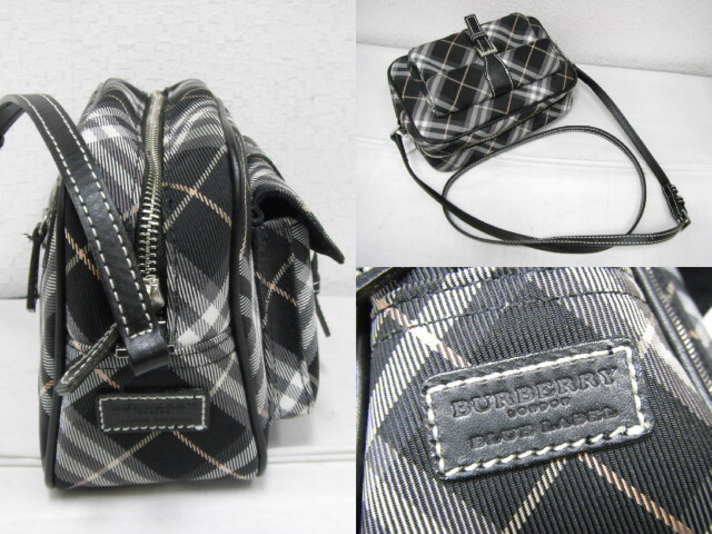 BURBERRY Blue Label Check Shoulder Bag Shoulder Bag
