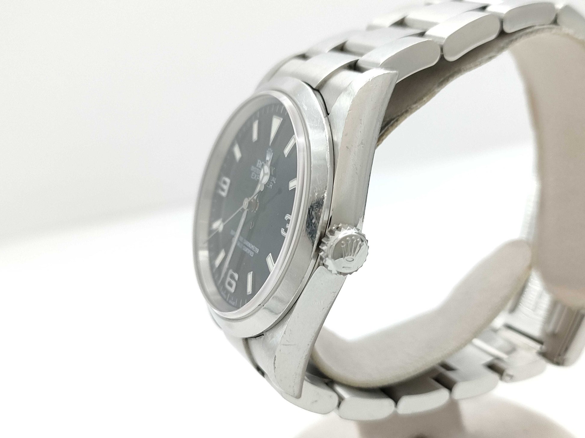 ROLEX 114270 Y959806 Black Dial Oyster Breath Men's Watch