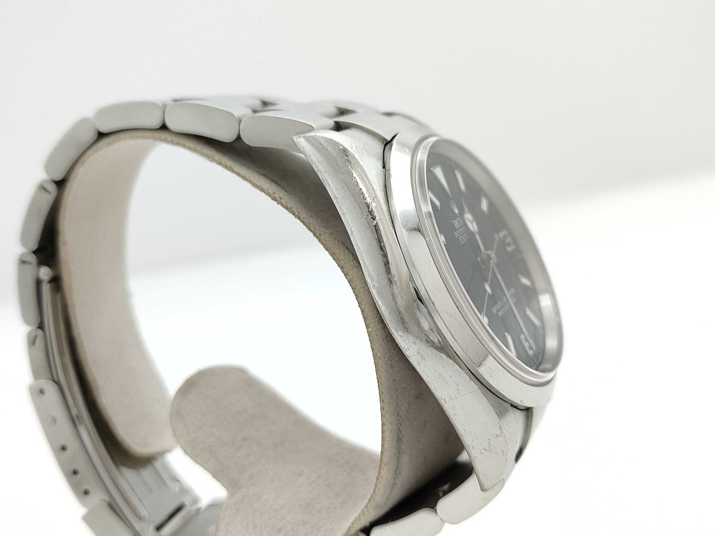 ROLEX 114270 Y959806 Black Dial Oyster Breath Men's Watch