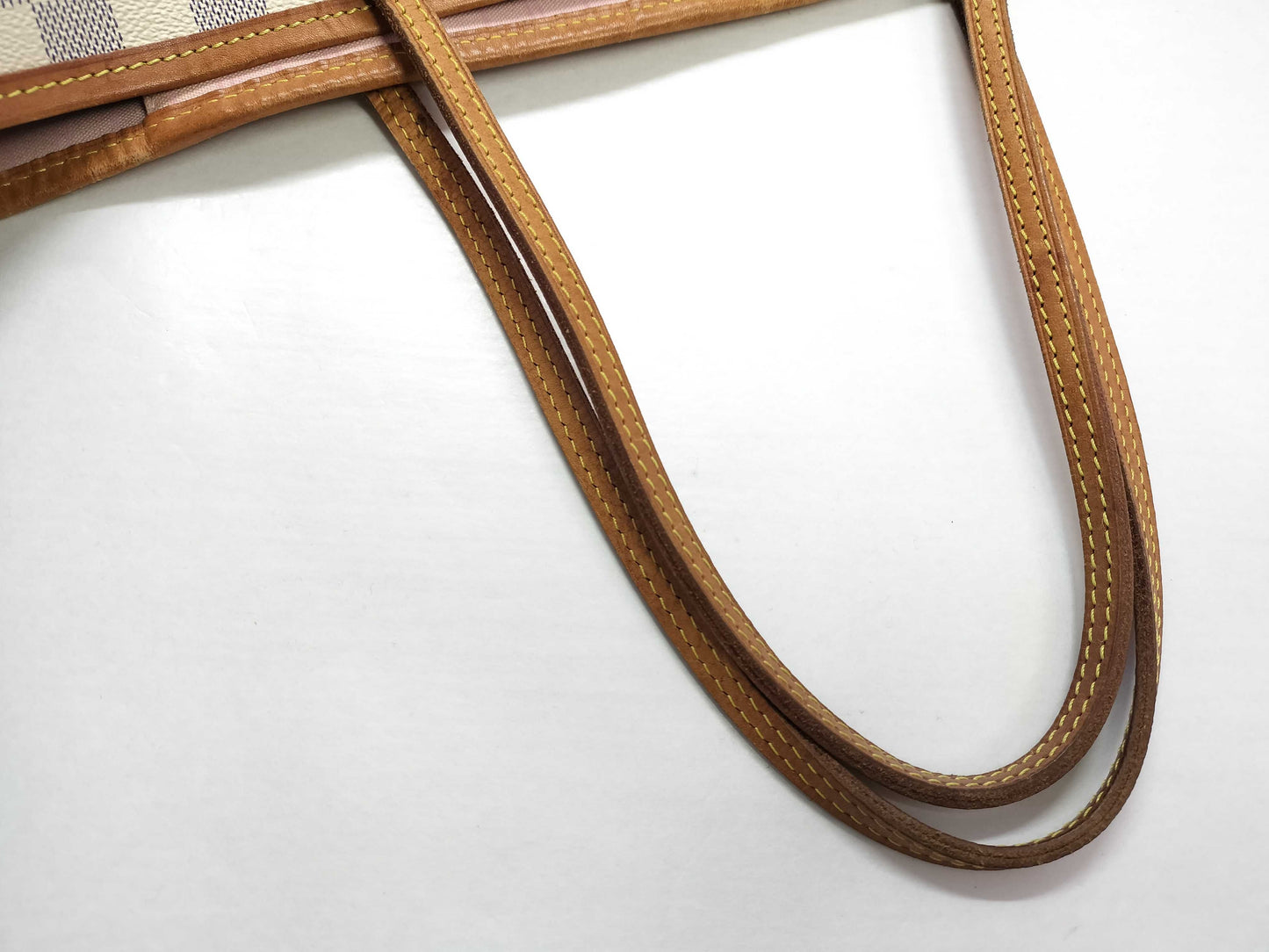 LOUIS VUITTON Damier Azur Neverfull MM Tote Bag