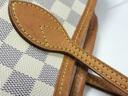 LOUIS VUITTON Damier Azur Neverfull MM Tote Bag
