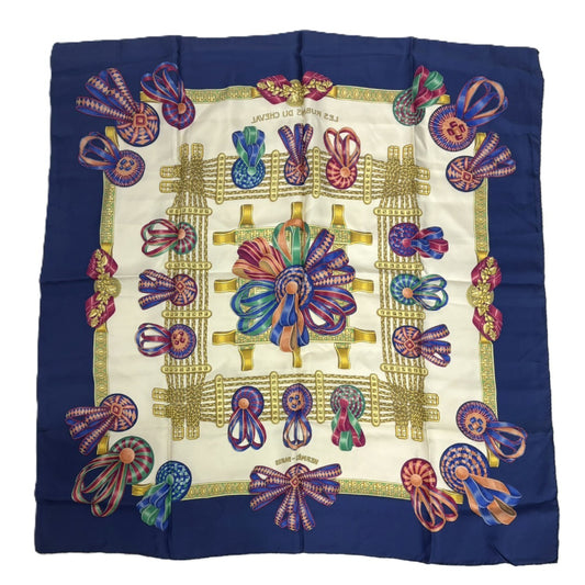 HERMES Horse Ribbon Scarf