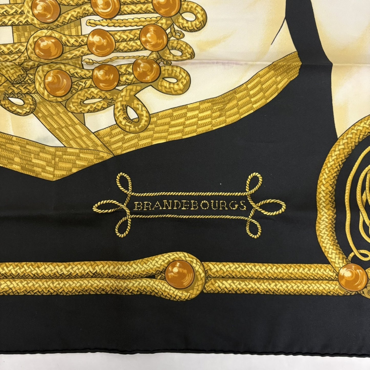 HERMES BRANDEBOURGS Carre Scarf