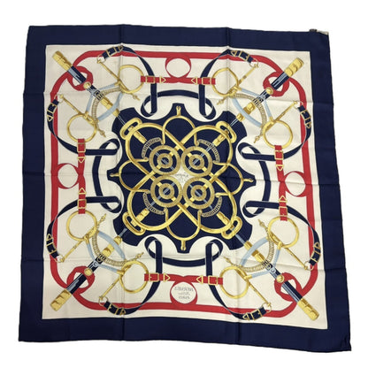 HERMES Golden Spur Scarf