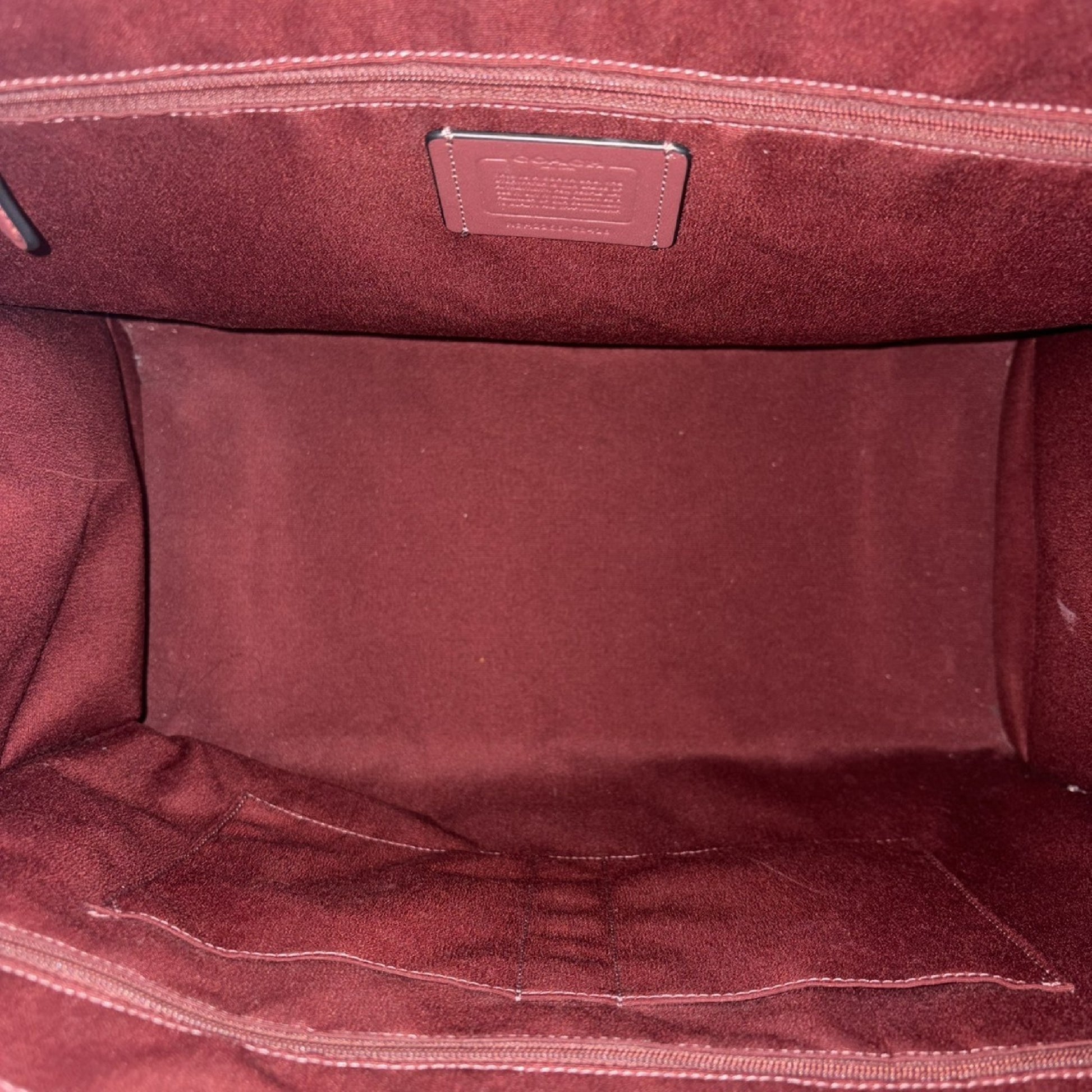 COACH Dempsey Signature Boot Bag Tote Bag