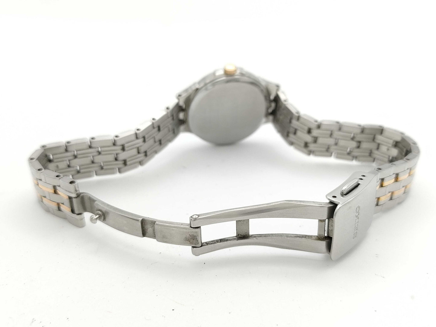 SEIKO V181-0AP0 570073 Shell Dial Solar Women's Watch