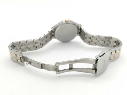 SEIKO V181-0AP0 570073 Shell Dial Solar Women's Watch