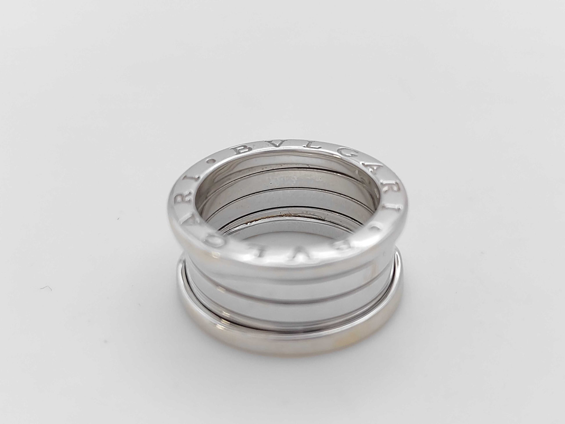 BVLGARI Bezero One #51 WG 750 10.1g Ring 