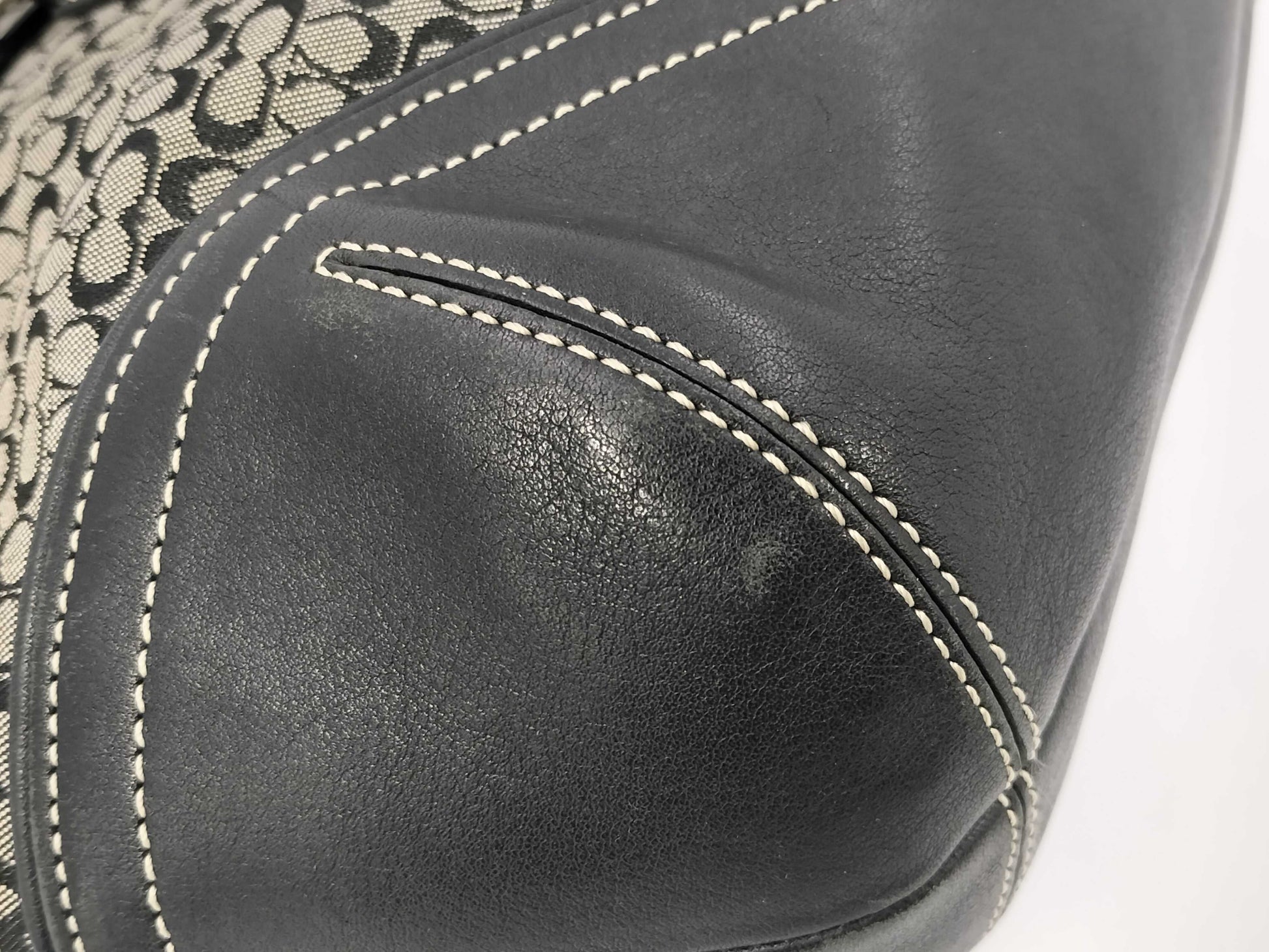 COACH Micro Signature Handbag