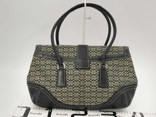COACH Micro Signature Handbag