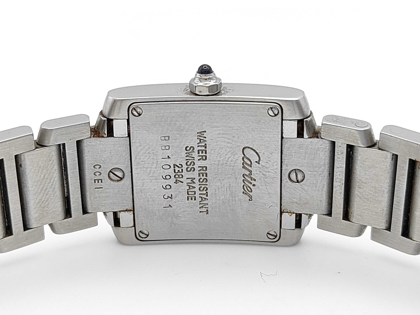 Cartier Tank Française SM 2384 BB109931 Quartz Women's Watch