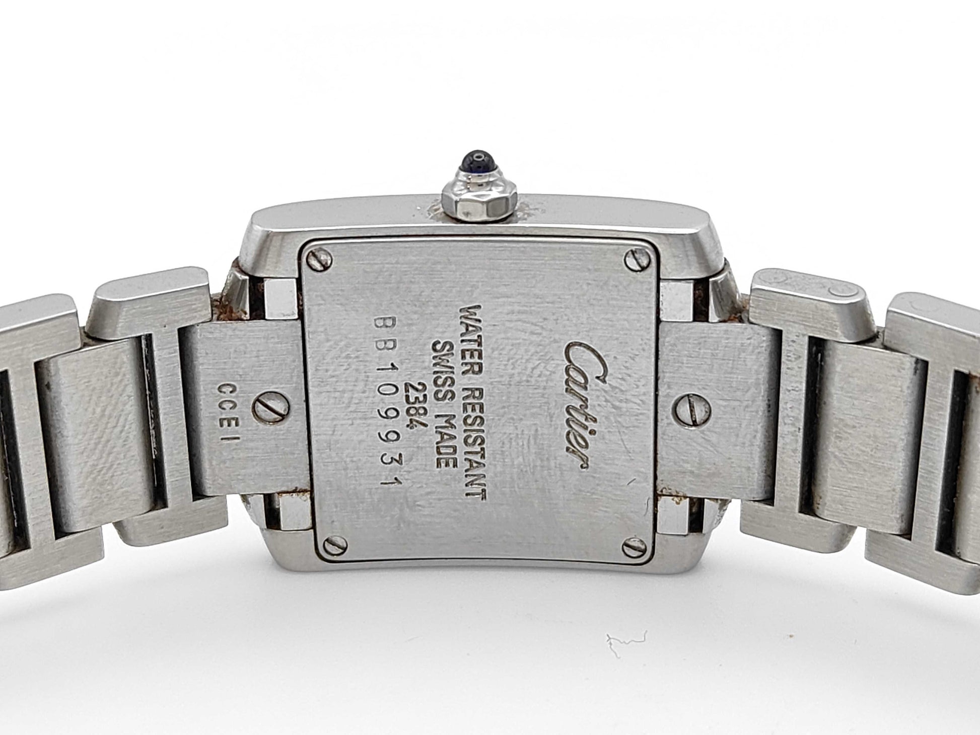 Cartier Tank Française SM 2384 BB109931 Quartz Women's Watch