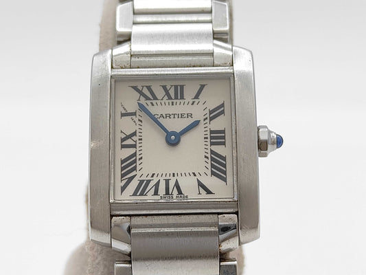 Cartier Tank Française SM 2384 BB109931 Quartz Women's Watch