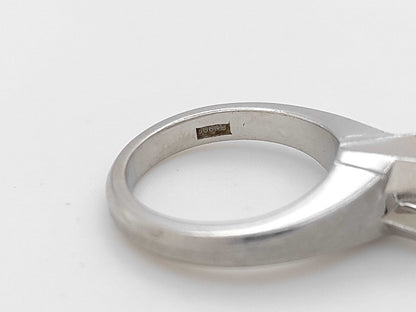 D0.905ct Pt900 11.6g Ring 