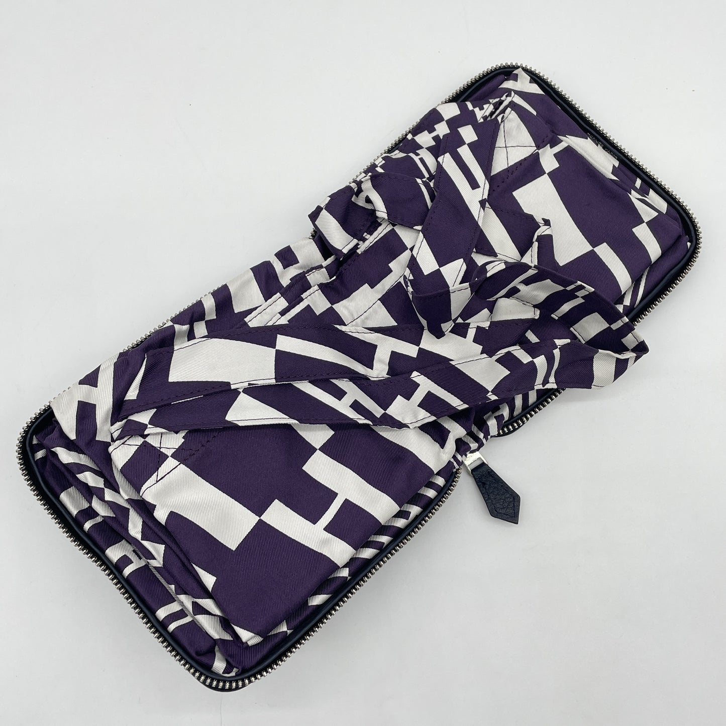 HERMES HERMES Silky Pop Eco Bag □ Engraved Bag