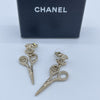 CHANEL Cocomarc Scissor Earspears B21V Earrings