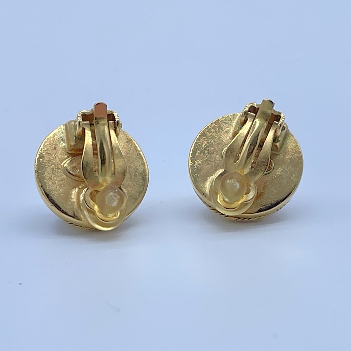 CHANEL Coco Mark Tortoiseshell Earrings 99A Earrings