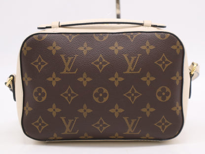 LOUIS VUITTON M43559 Monogram Saintonge Crème Shoulder Bag