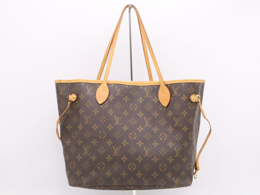 LOUIS VUITTON M40156 Monogram Neverful MM Old Tote Bag