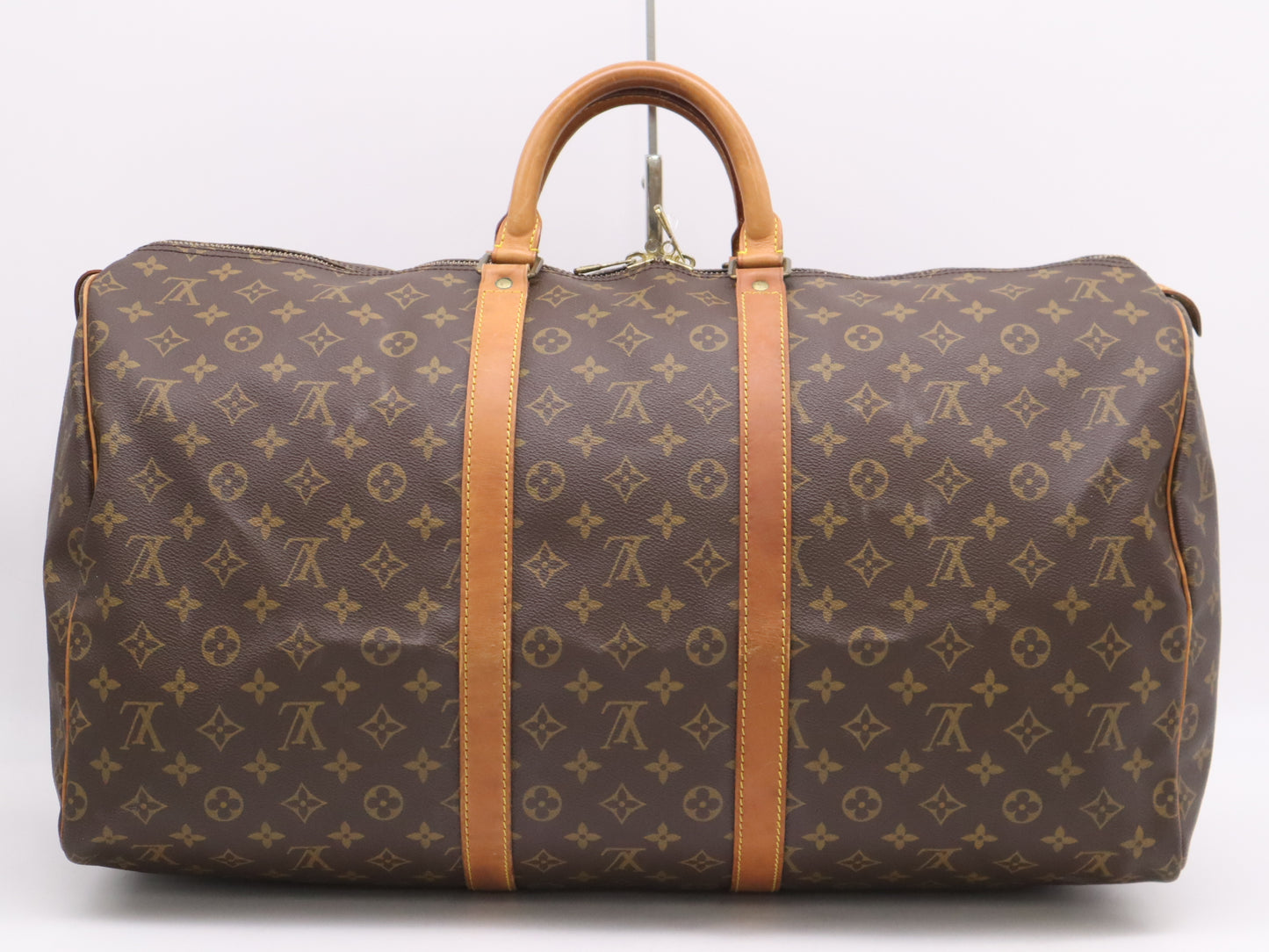 LOUIS VUITTON M41424 Monogram Keepall 55 Boston Bag
