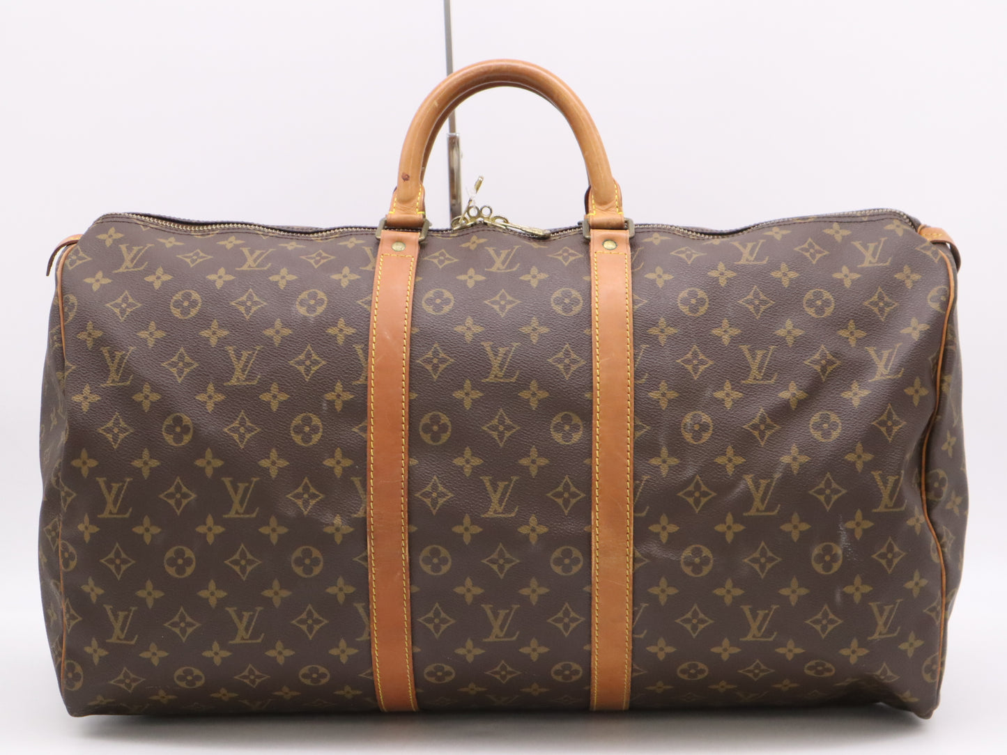 LOUIS VUITTON M41424 Monogram Keepall 55 Boston Bag