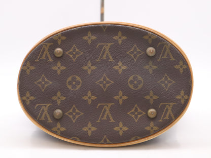 LOUIS VUITTON M42238 Monogram Bucket PM Shoulder Bag