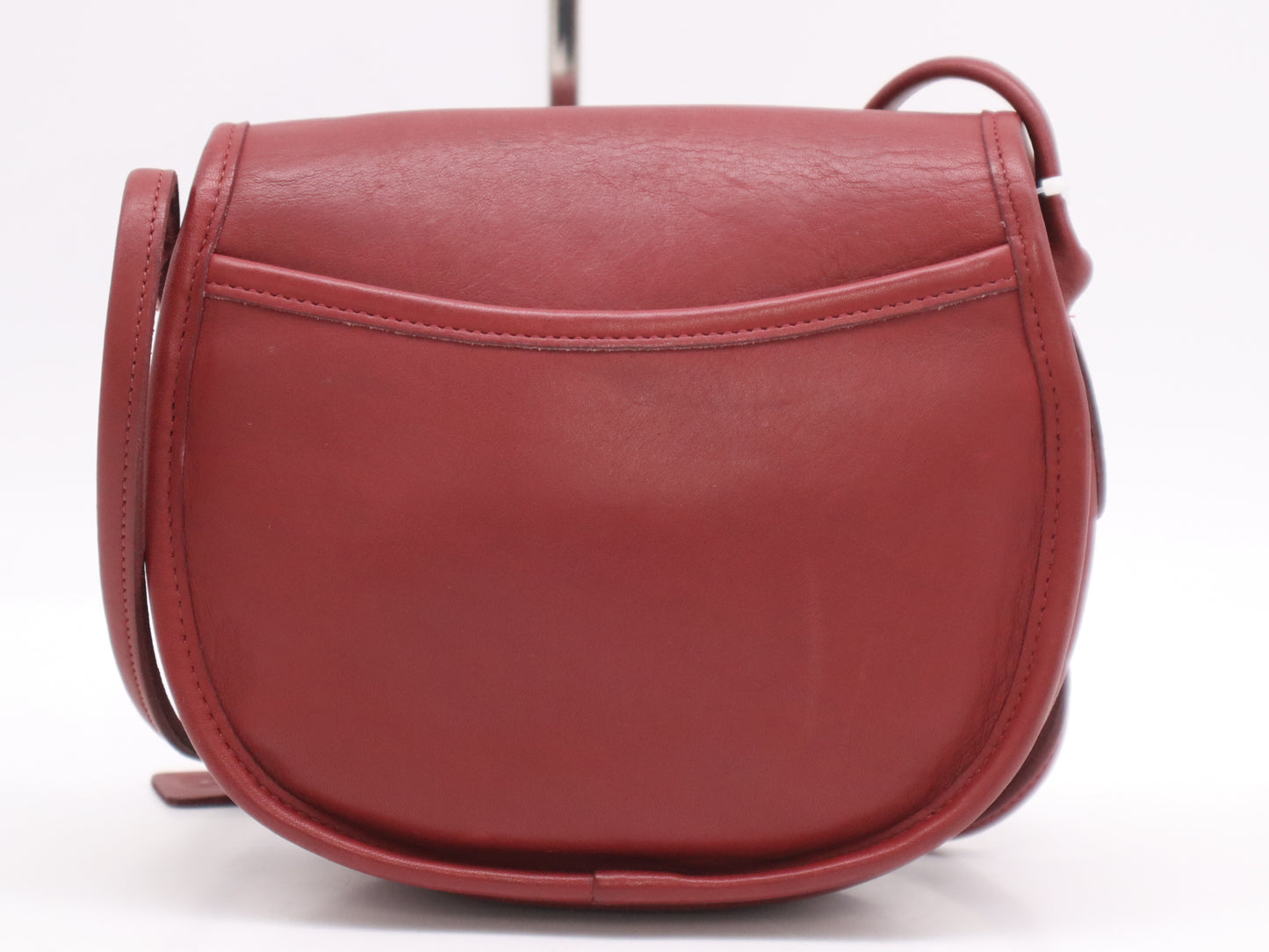 COACH Leather Mini Shoulder Bag Red Shoulder Bag