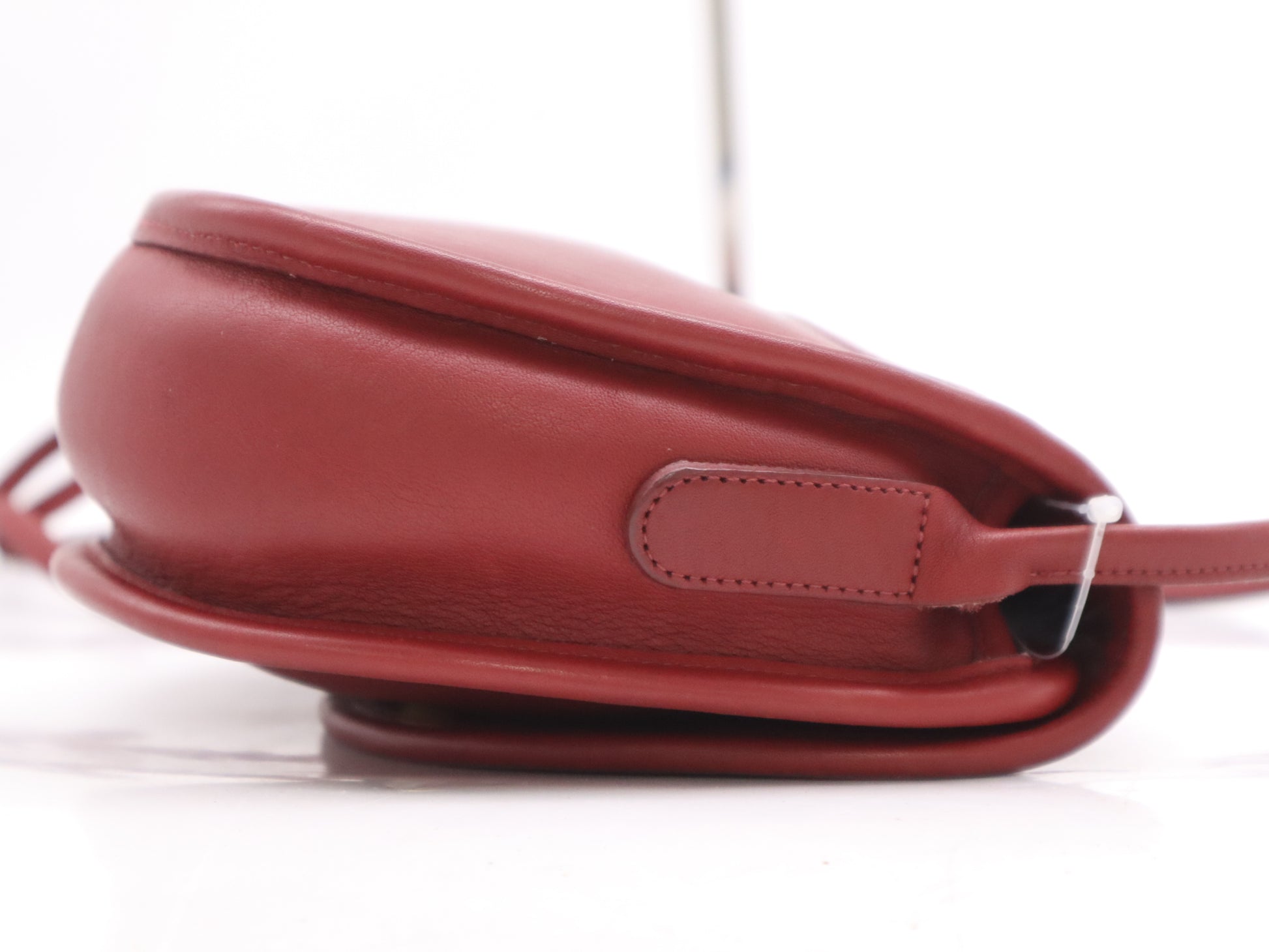 COACH Leather Mini Shoulder Bag Red Shoulder Bag