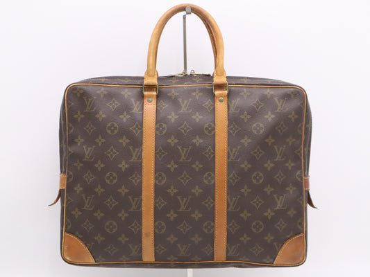 LOUIS VUITTON M53361 Monogram Porte Document Voyage Old Model Business Bag