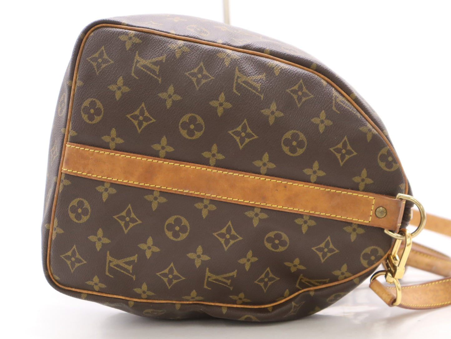 LOUIS VUITTON M41416 Monogram Keypol Banduriere 50 with Shoulder Strap Boston Bag