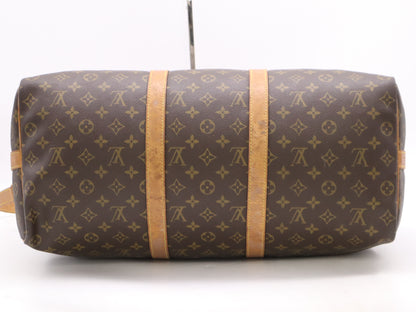 LOUIS VUITTON M41416 Monogram Keypol Banduriere 50 with Shoulder Strap Boston Bag