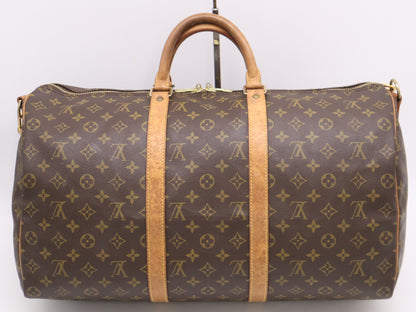 LOUIS VUITTON M41416 Monogram Keypol Banduriere 50 with Shoulder Strap Boston Bag