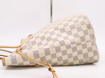 LOUIS VUITTON N41361 Azur Never Full MM Tote Bag