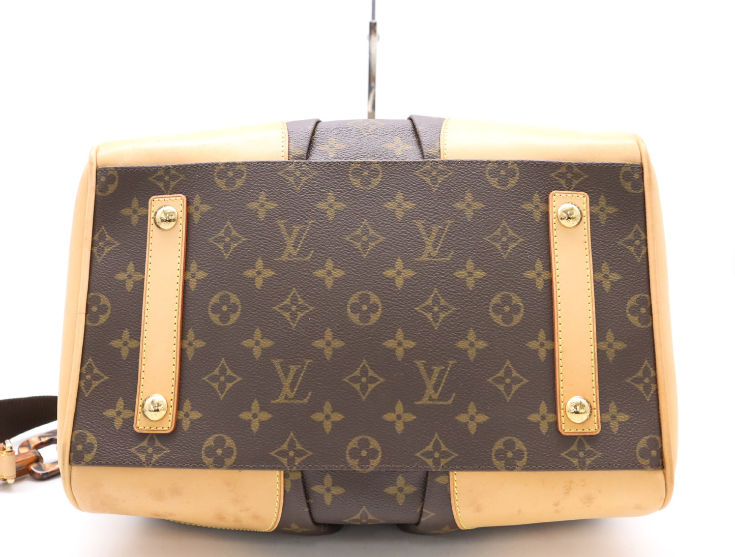 LOUIS VUITTON M40118 Monogram Steven Boston Bag with Shoulder Strap