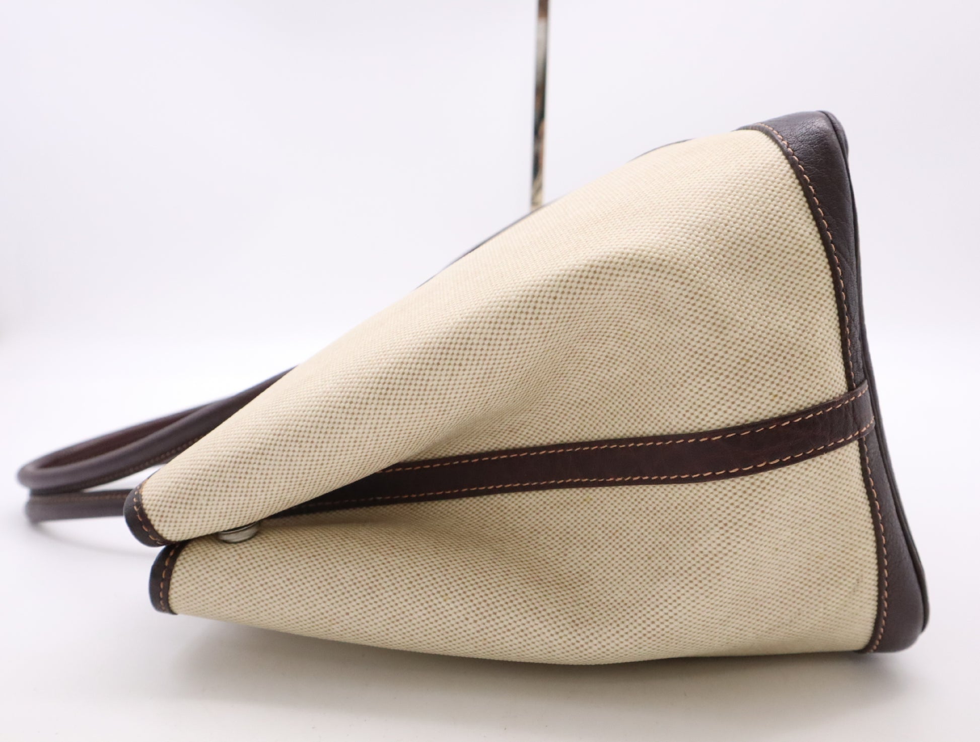 HERMES Tote Bag for Troy Ash x Leather Garden Party PM Beige Tote Bag