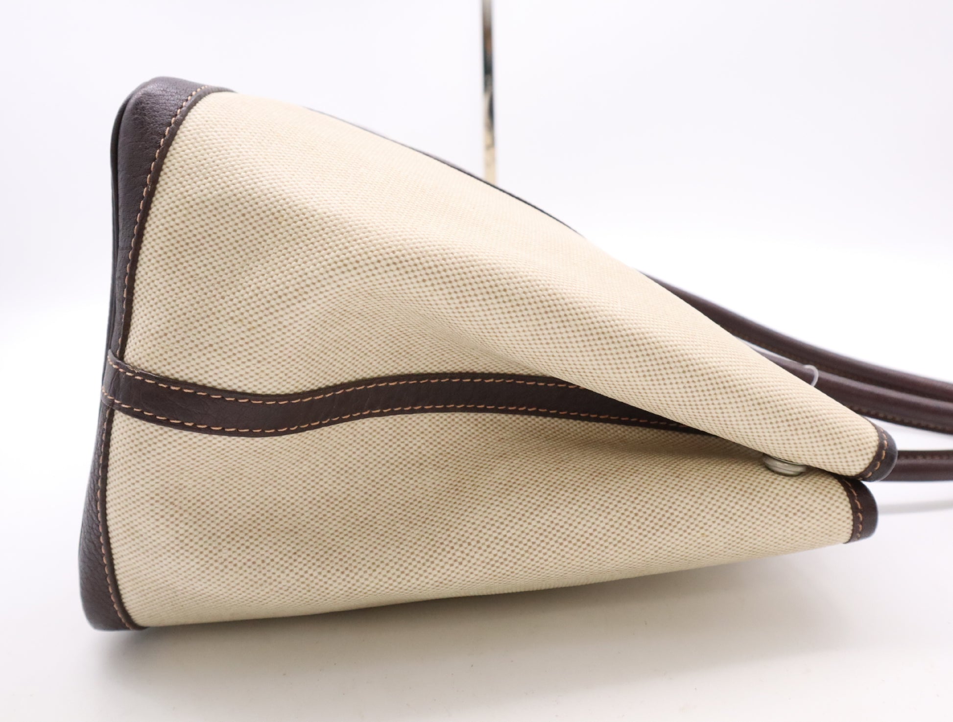 HERMES Tote Bag for Troy Ash x Leather Garden Party PM Beige Tote Bag