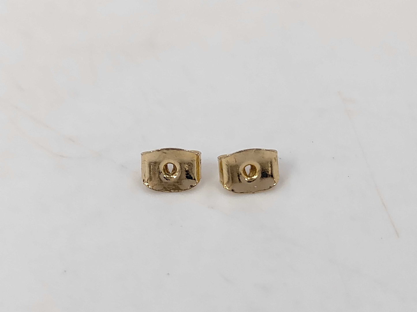 CHANEL GP Coco Mark Rhinestone Earrings with Comments A13 C Earrings