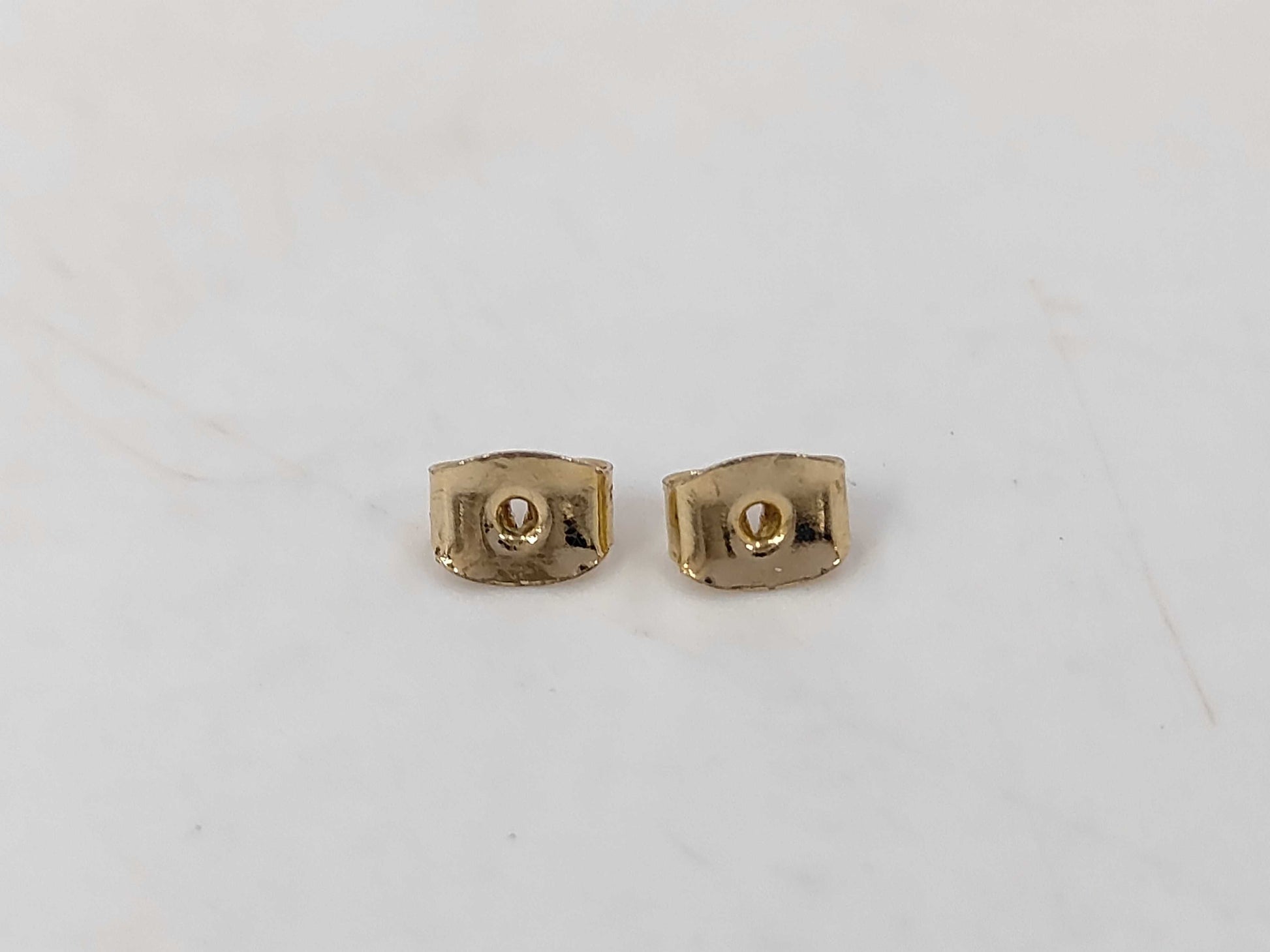 CHANEL GP Coco Mark Rhinestone Earrings with Comments A13 C Earrings