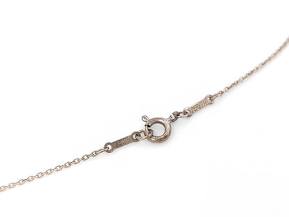 Tiffany & Co. SV925 Necklace Double Teardrop Silver Necklace