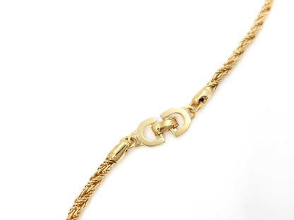 Dior GP Rope Chain Necklace Gold Necklace