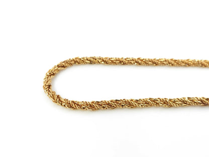 Dior GP Rope Chain Necklace Gold Necklace