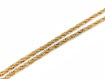 Dior GP Rope Chain Necklace Gold Necklace