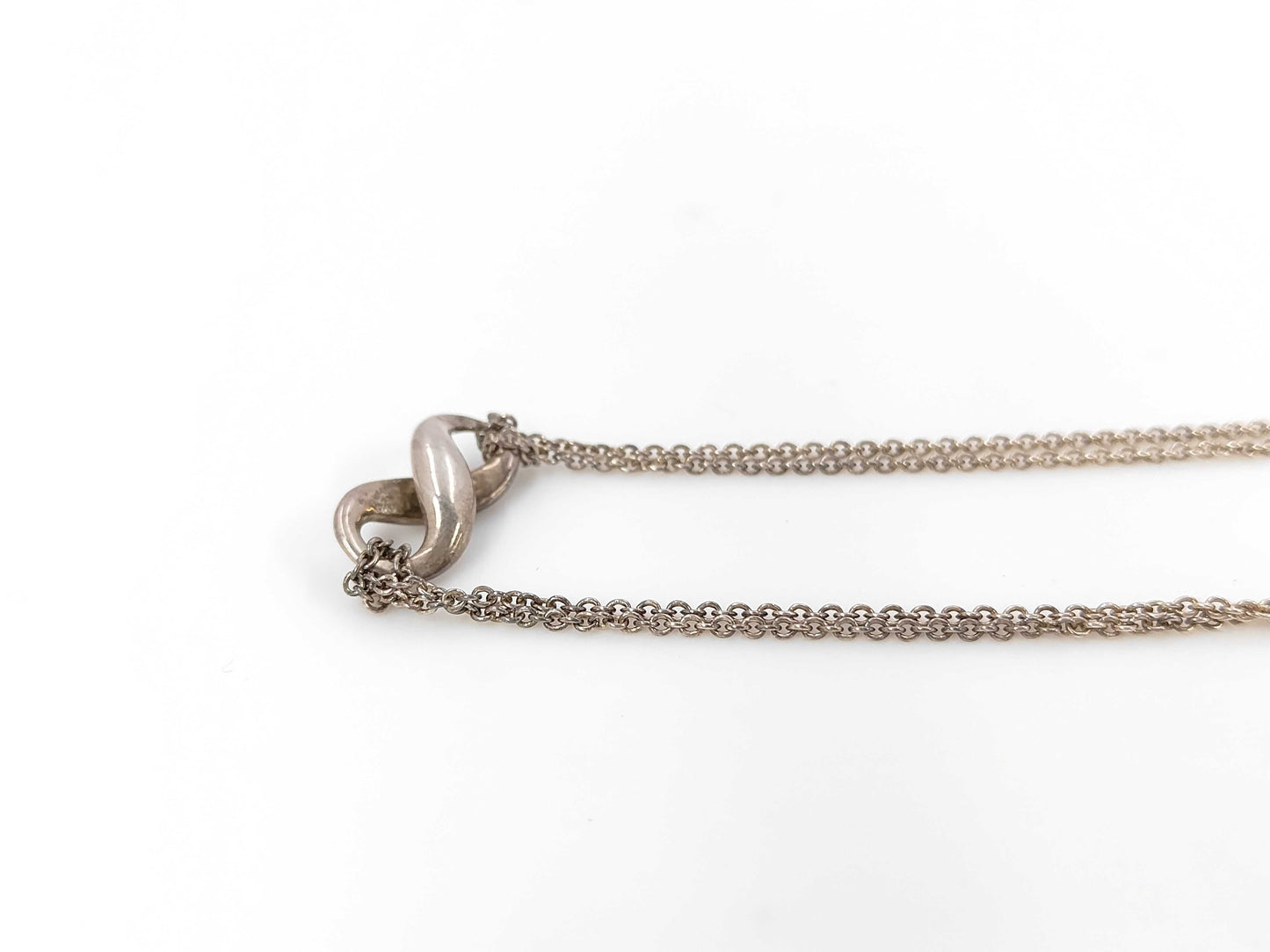 Tiffany & Co. SV925 Infinity Silver Necklace