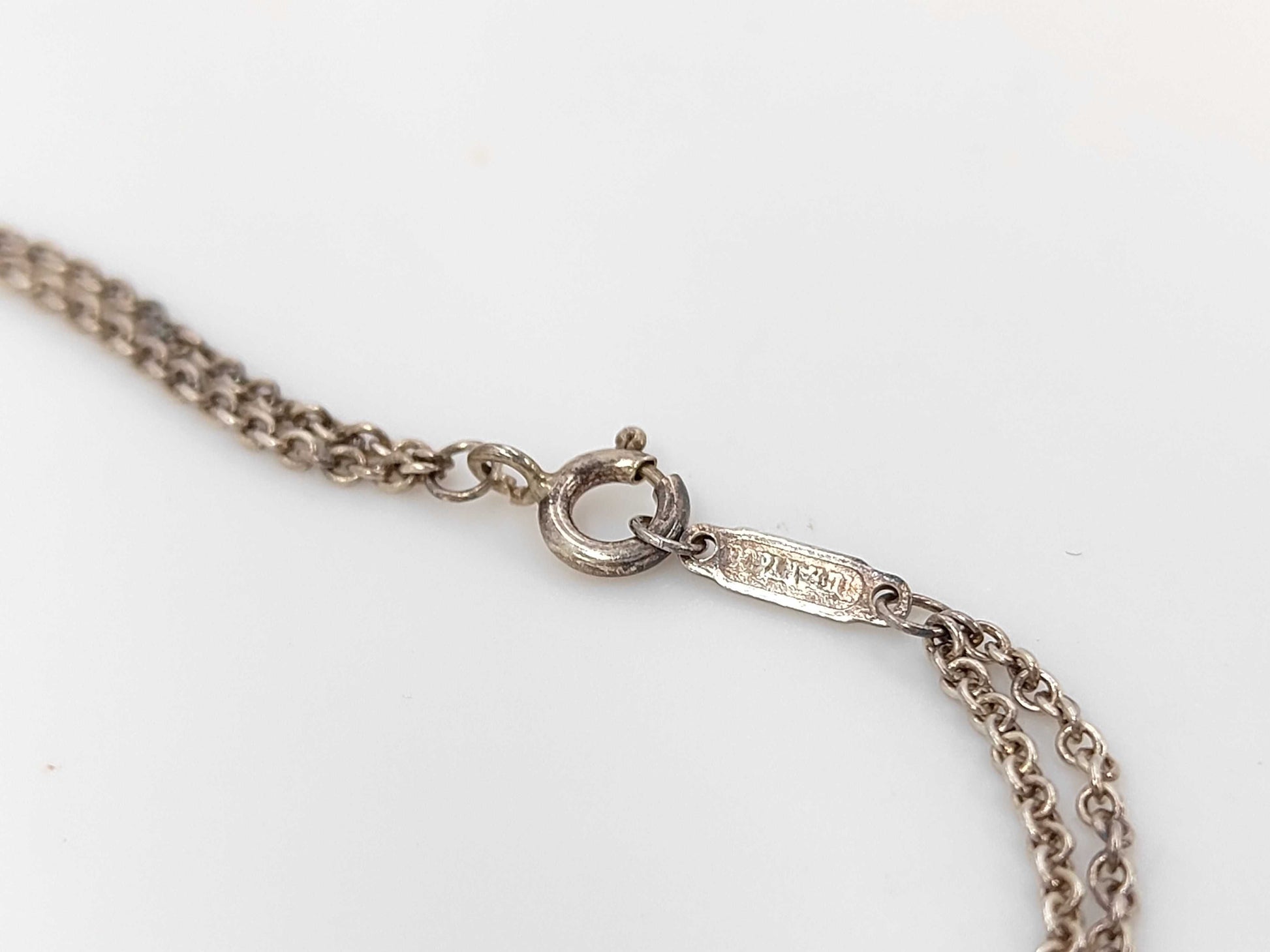 Tiffany & Co. SV925 Infinity Silver Necklace