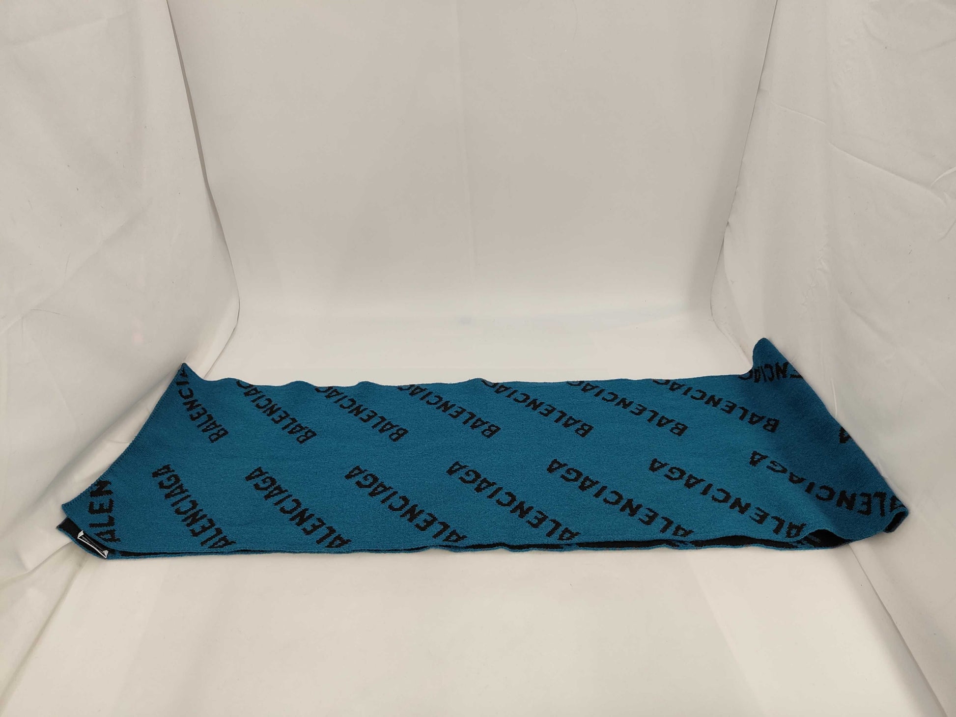 BALENCIAGA Wool Logo Scarf Other Accessories