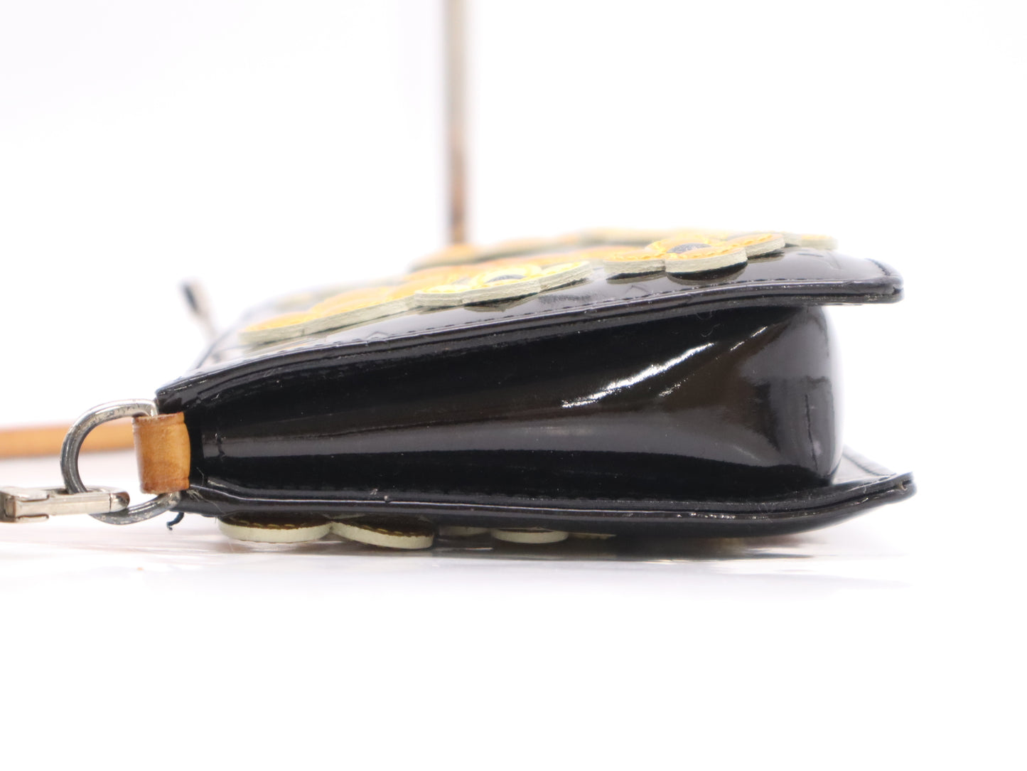 LOUIS VUITTON M92245 Verniflower Lexington Black Pouch