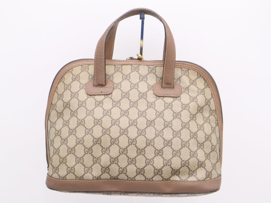 GUCCI 000/123/6004GG Supreme Purse Khaki Brown Handbag