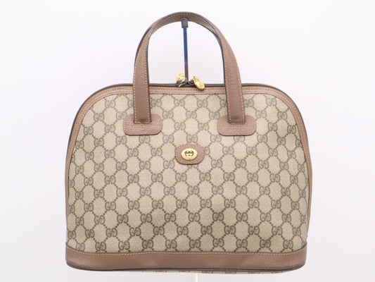 GUCCI 000/123/6004GG Supreme Purse Khaki Brown Handbag