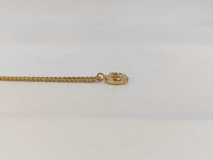 Dior GPCD logo chain necklace gold necklace